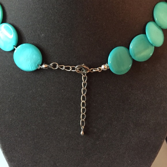 Aqua Island Style Necklace - Picture 3 of 3