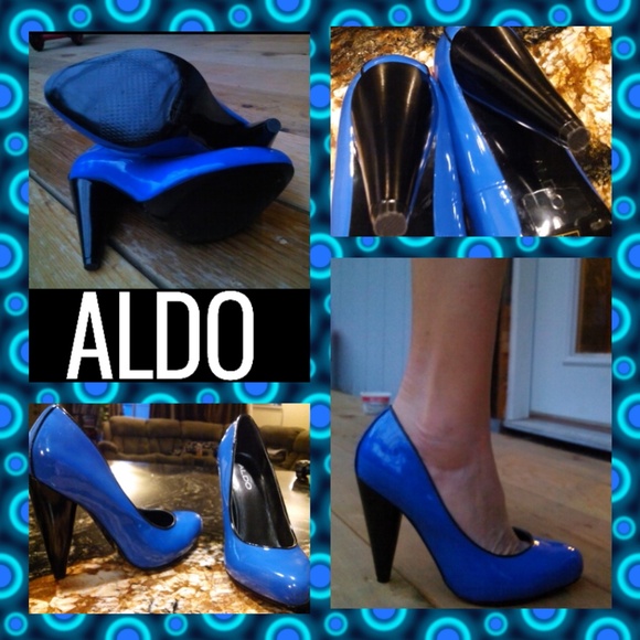 NEW WITHOUT BOX ALDO BLUE PUMPS