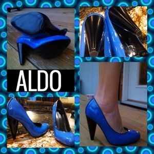 NEW WITHOUT BOX ALDO BLUE PUMPS