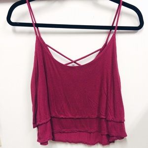 L.A. Hearts Crop Top