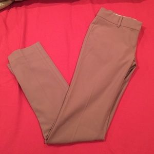 Ann Taylor LOFT Tan Work Pants