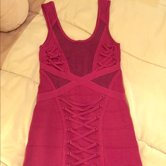 Bebe Spandex Party Dress