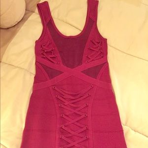 Bebe Spandex Party Dress