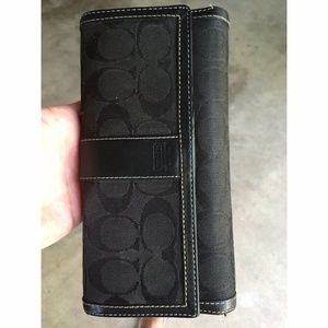 Black Coach Wallet