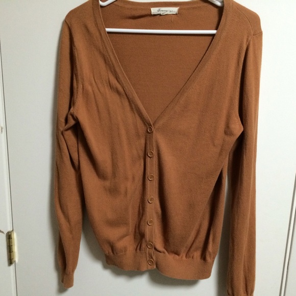TAN CARDIGAN