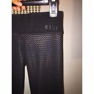 PINK Victoria secret shiny leggings 😍