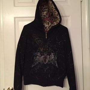 Forever 21 fur lined hoodie