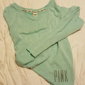 Lightweight mint sweater