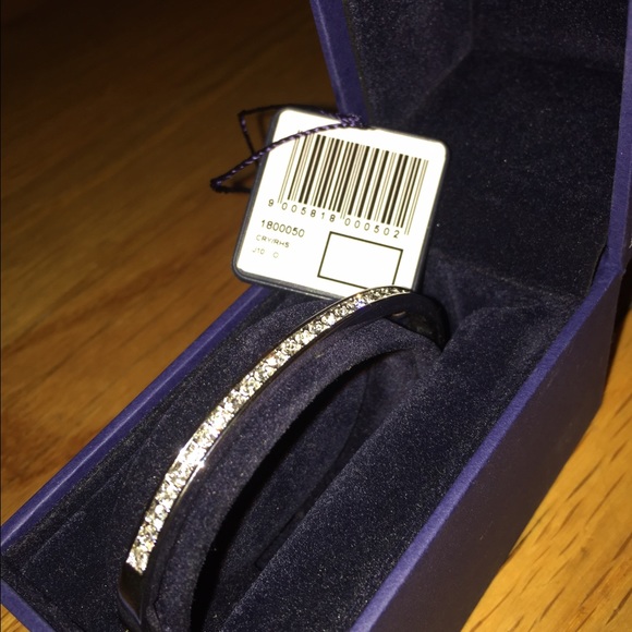 Swarovski Channel-Set Bangle - Picture 2 of 3