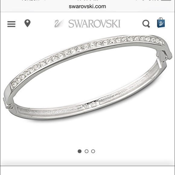 Swarovski Channel-Set Bangle - Picture 3 of 3