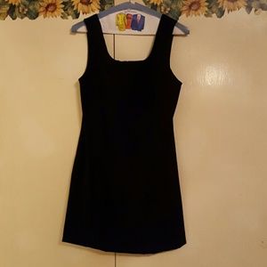 Stretchy Little black (velour) dress!