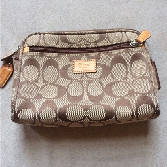 Coach makeup bag! Used.