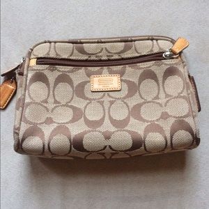 Coach makeup bag! Used.