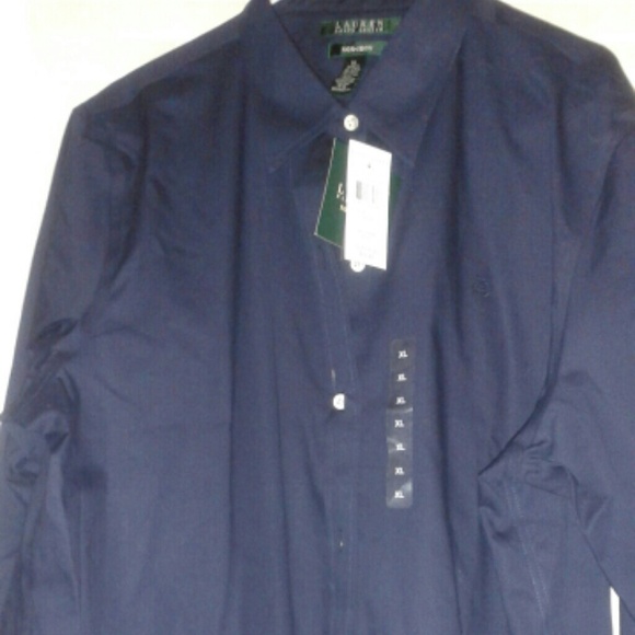 Woman's Navy Ralph Lauren Botton-Up