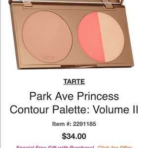Tarte park avenue princess contour pallet