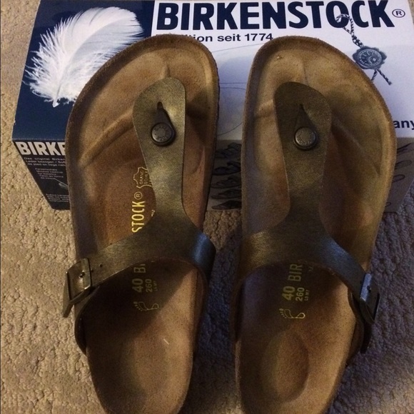 Birkenstock -Gizeh Golden Brown