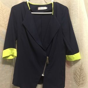 3/4 sleeves light blazer XS