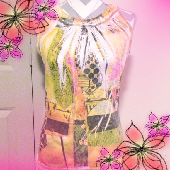 Yellow blouse