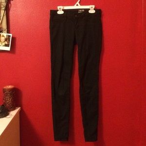Bullhead, pure black denim legging