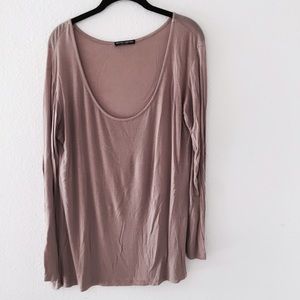 Oversized Comfy Brandy Melville Long Sleeve Shirt