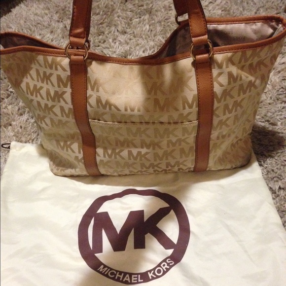 MK large tote bag
