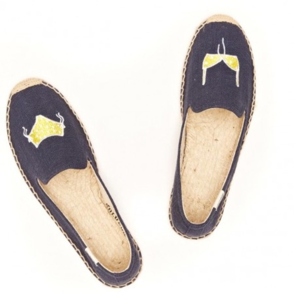 Urban Outfitters Soludos Smoking Slipper Polka Dot - Picture 2 of 4