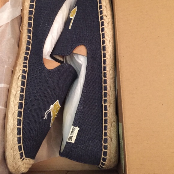 Urban Outfitters Soludos Smoking Slipper Polka Dot - Picture 3 of 4