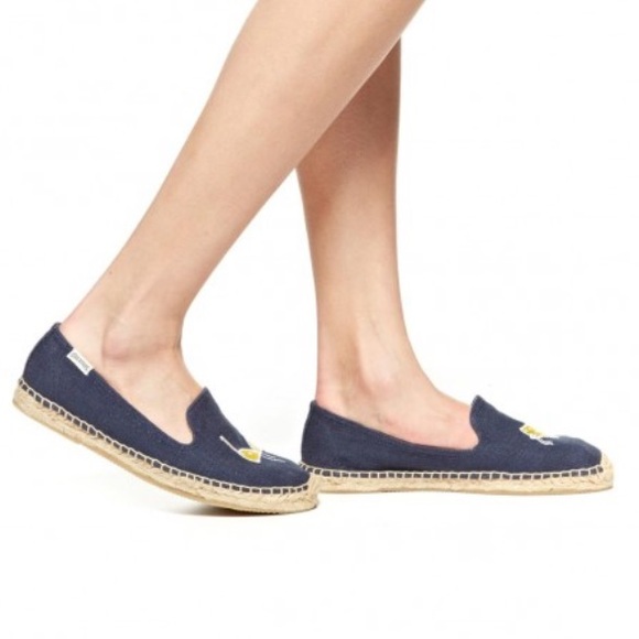 Urban Outfitters Soludos Smoking Slipper Polka Dot - Picture 4 of 4