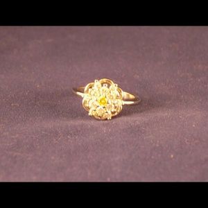 cubic zirconia costume jewelry ring