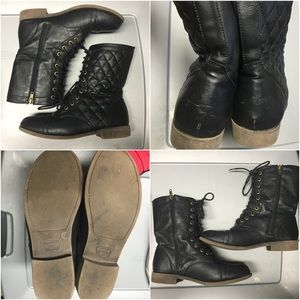 Madden girl combat boots