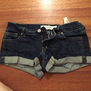 Abercrombie jean shorts