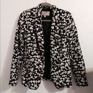 Banana Republic Floral Print Blazer