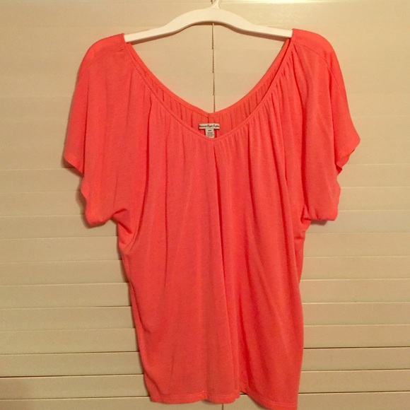 Lightly worn American eagle coral top