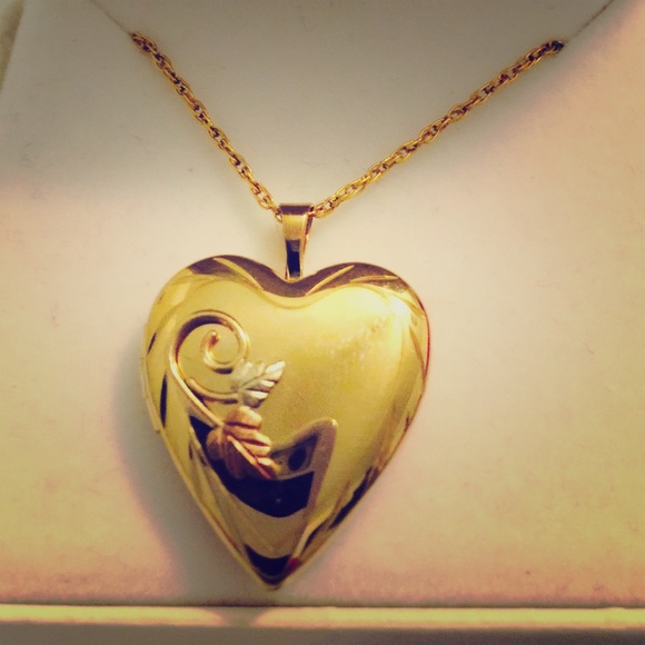 Black Hills Gold locket. Never worn.