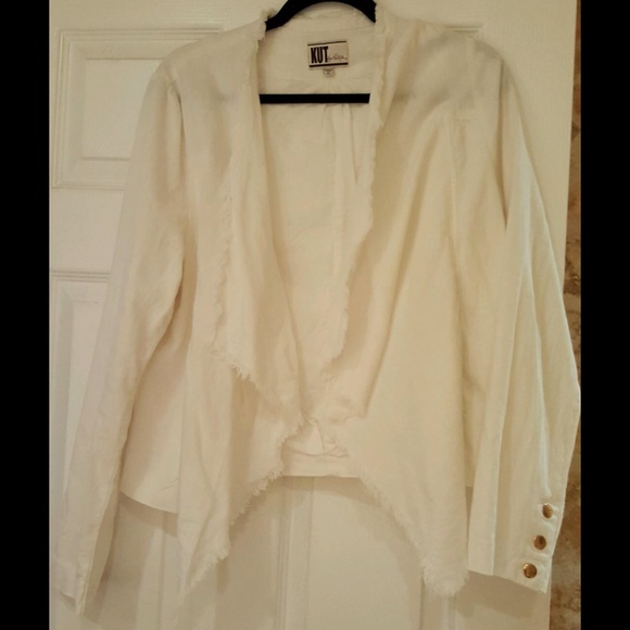 White cotton jacket