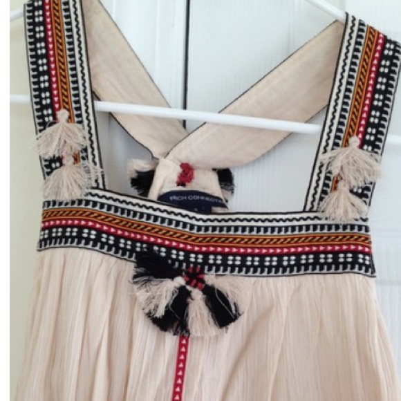 French Connection Hippie Pale Pink Shirt - Picture 2 of 4