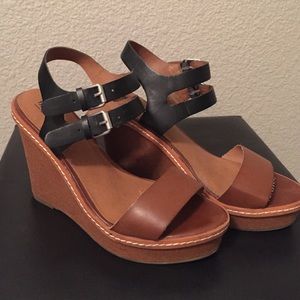 Tan Wedges