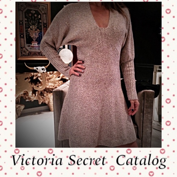 Elegant Knitted Sweater Dress