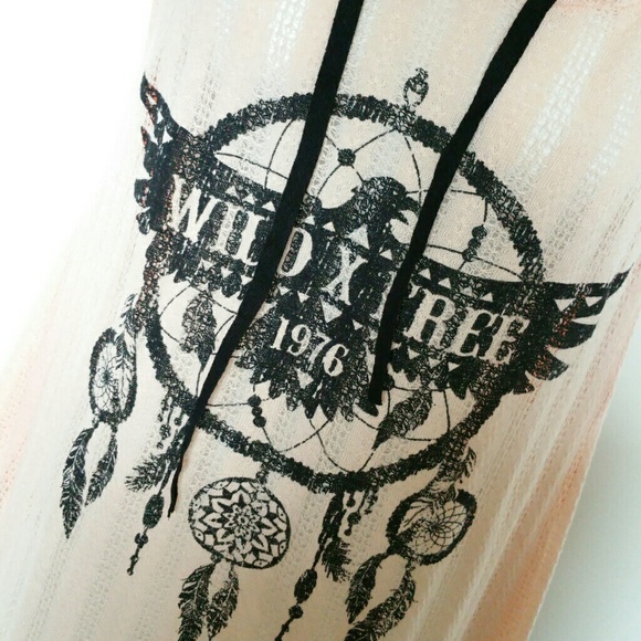 *SOLD* Cloudless "Wild & Free" Hooded Top - Picture 3 of 4