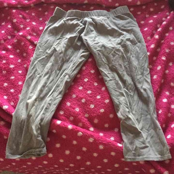 grey capris leggings - Picture 1 of 1