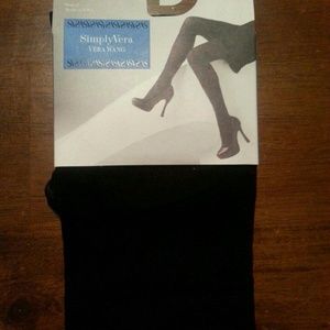 SimplyVera Black Tights NWT