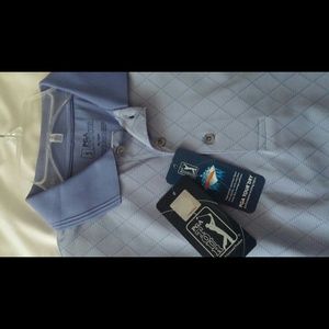 Offical Men's PGA tour golf polo NWT