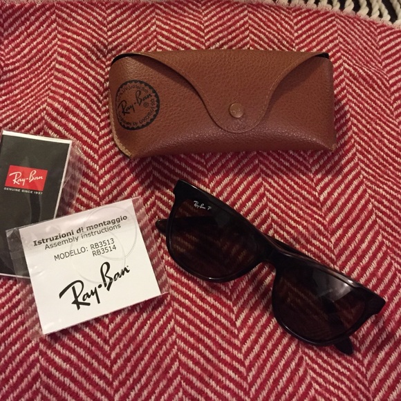 Genuine Wayfarer Tortuous Polarized Ray-Bans