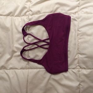 lululemon plum sports bra