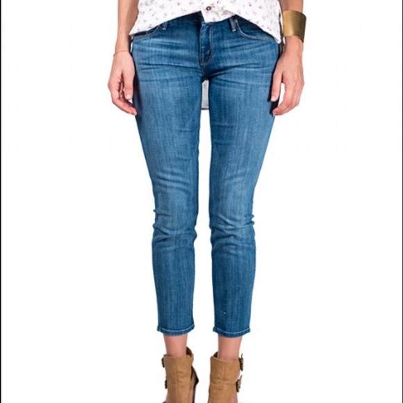 MOTHER Denim - MOTHER The Looker Crop Jeans