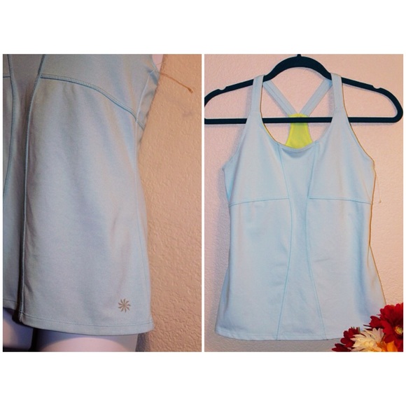 SOLD! Adorable Workout Yoga & Exercise Tank - Picture 2 of 4