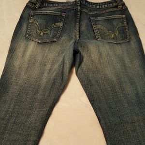 Fade wash jeans