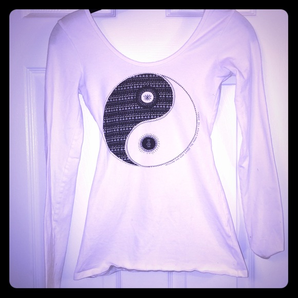 Yin Yang Long Sleeve Top