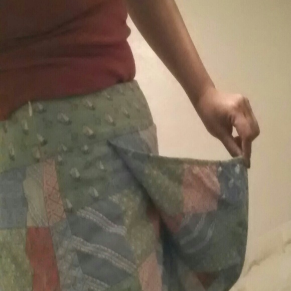 Vineyard Vines Patchwork Wrap Skirt (2) - Picture 3 of 4