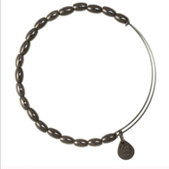 Alex & Ani Jordan hematite bracelet